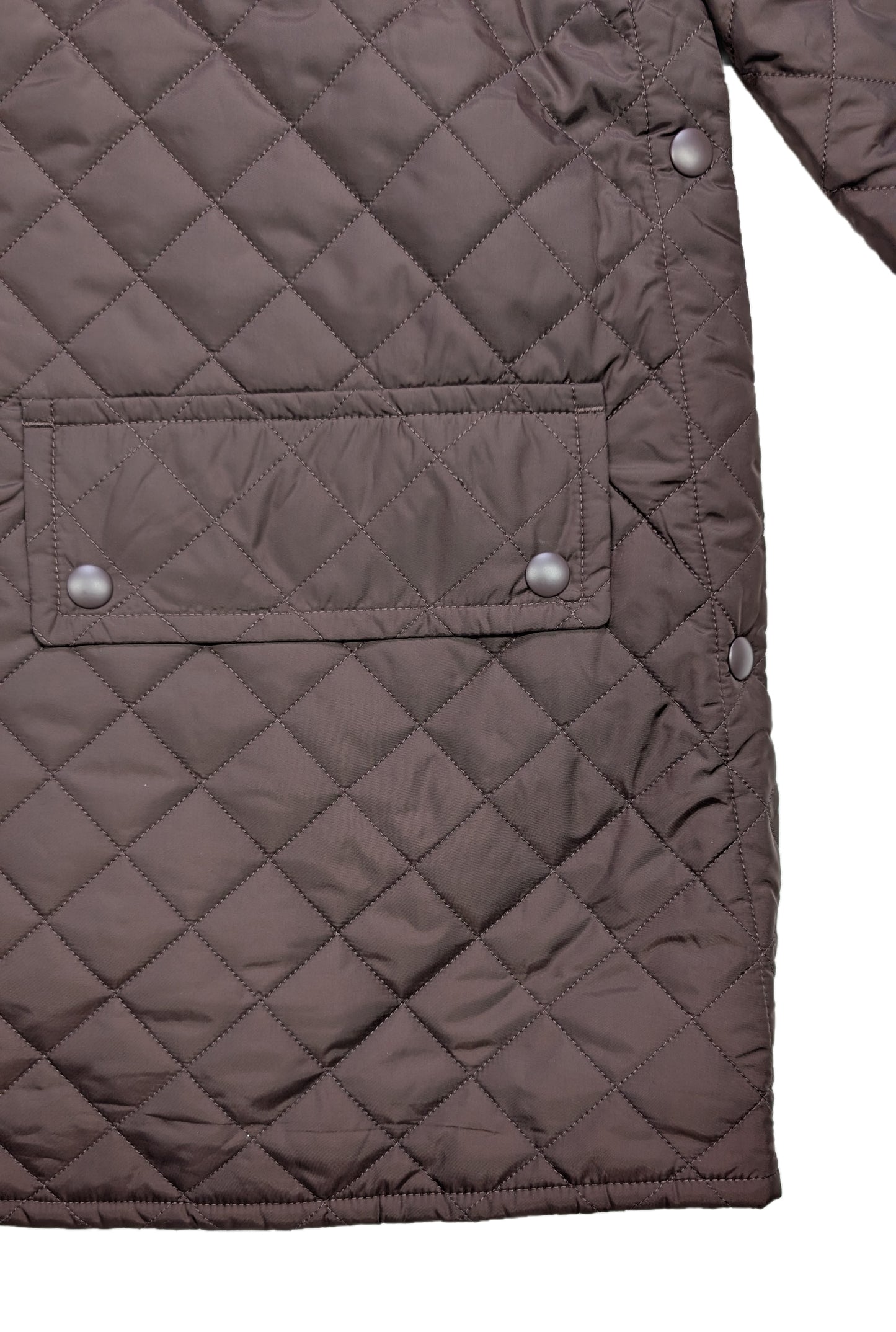 Arket Steppjacke in Dunkelbraun Damen