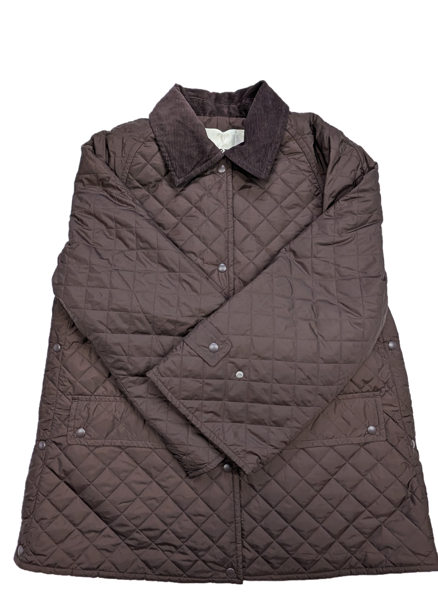 Arket Steppjacke in Dunkelbraun Damen