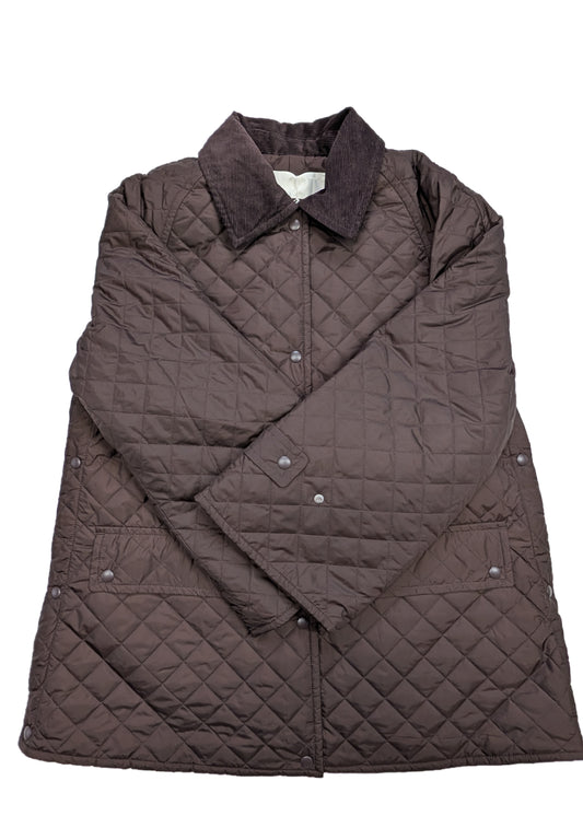 Arket Steppjacke in Dunkelbraun Damen